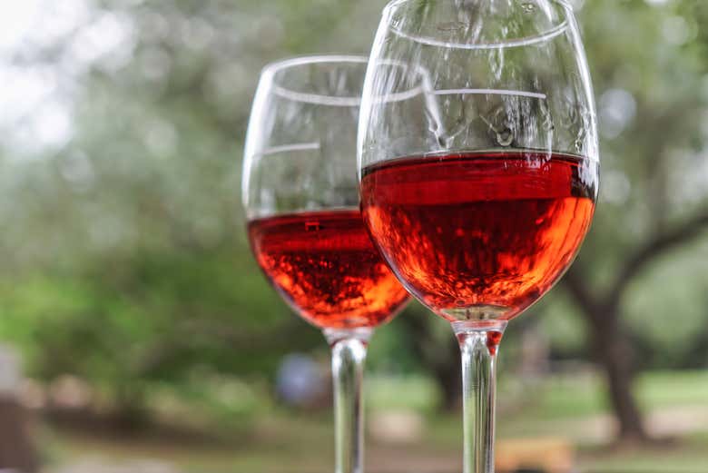 Enjoy a tasting of local wine