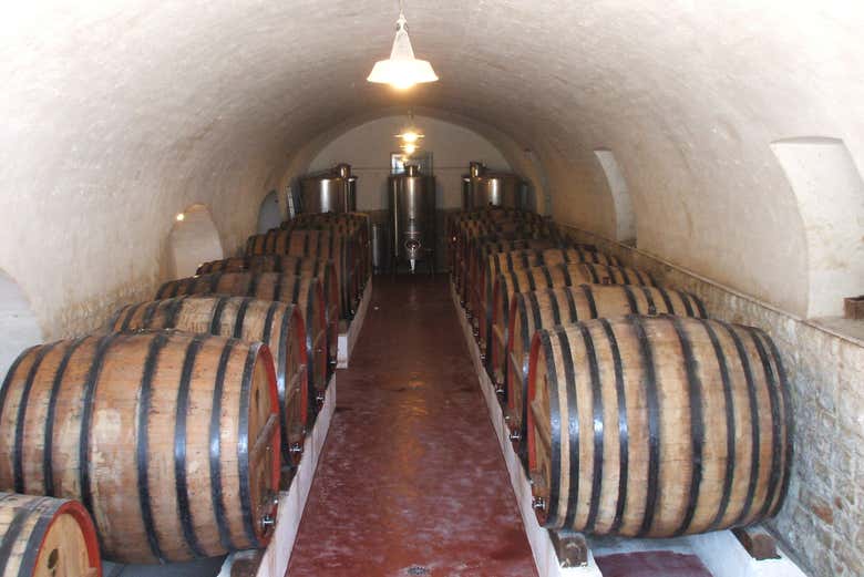 Visit the barrel room