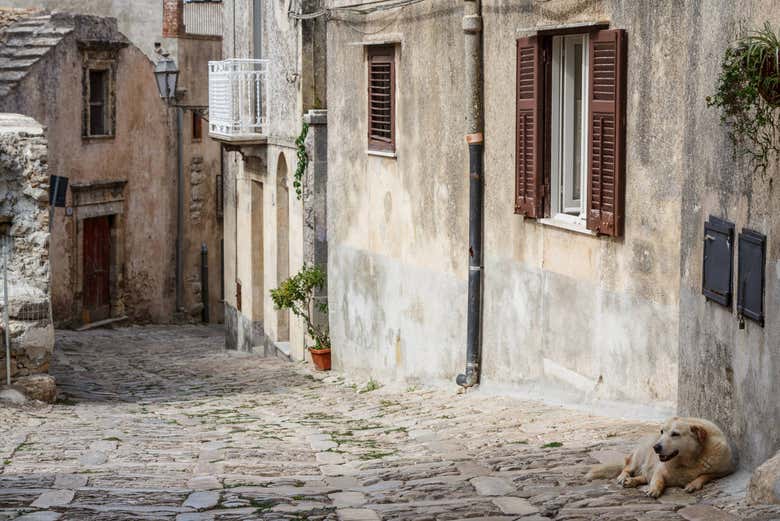 Rue typique d'Erice