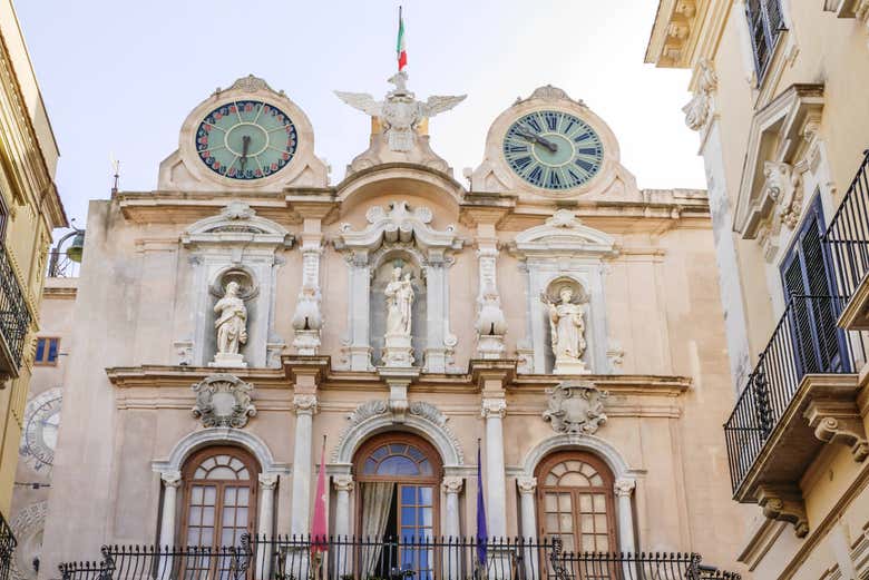 Fachada del Palazzo Cavarretta