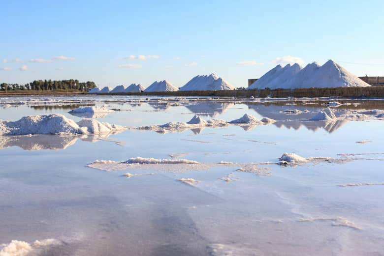 Paysage des Salines de Trapani