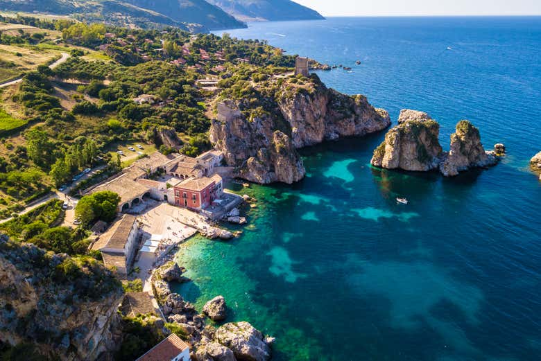 Vue sur Scopello