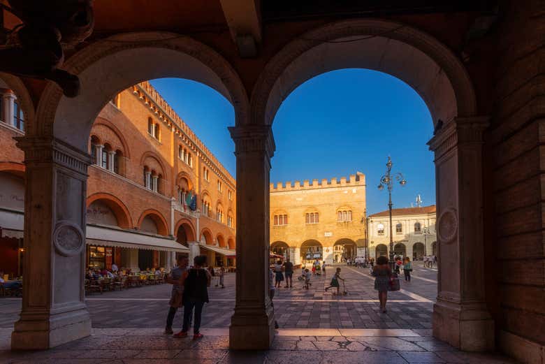 Recorriendo el centro histórico de la ciudad