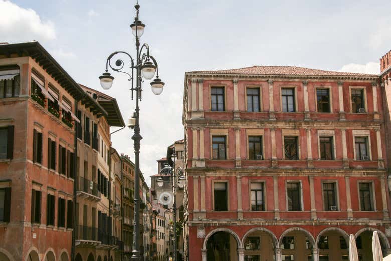 Disfrutando del tour privado por Treviso