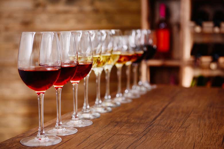 Verres de vin
