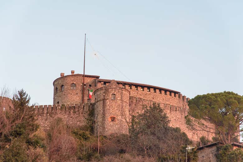 Vista sul castello di Gorizia