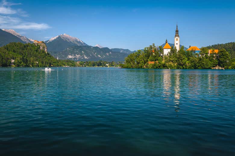 Panoramica sul Lago di Bled