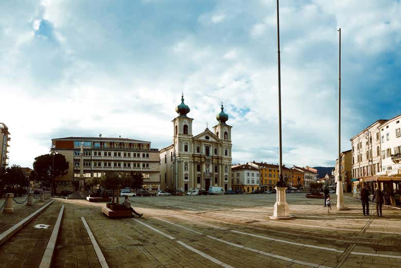 Piazza Vittoria a Gorizia