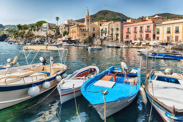 Excursão a Panarea, Stromboli e Lipari