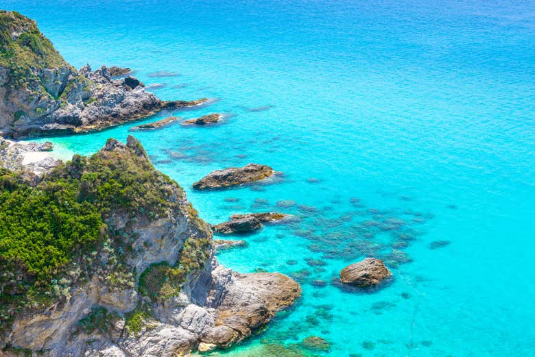 Falaises du Capo Vaticano