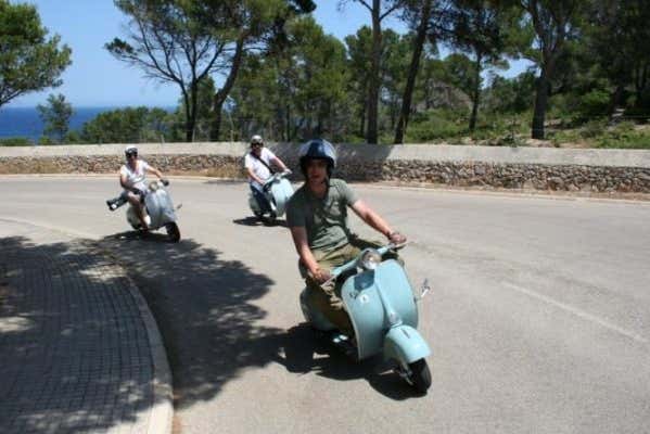 Conduisez les vespas