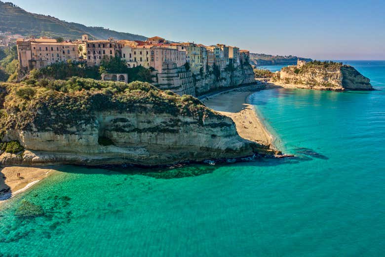 Vista aerea della Costa degli Dei