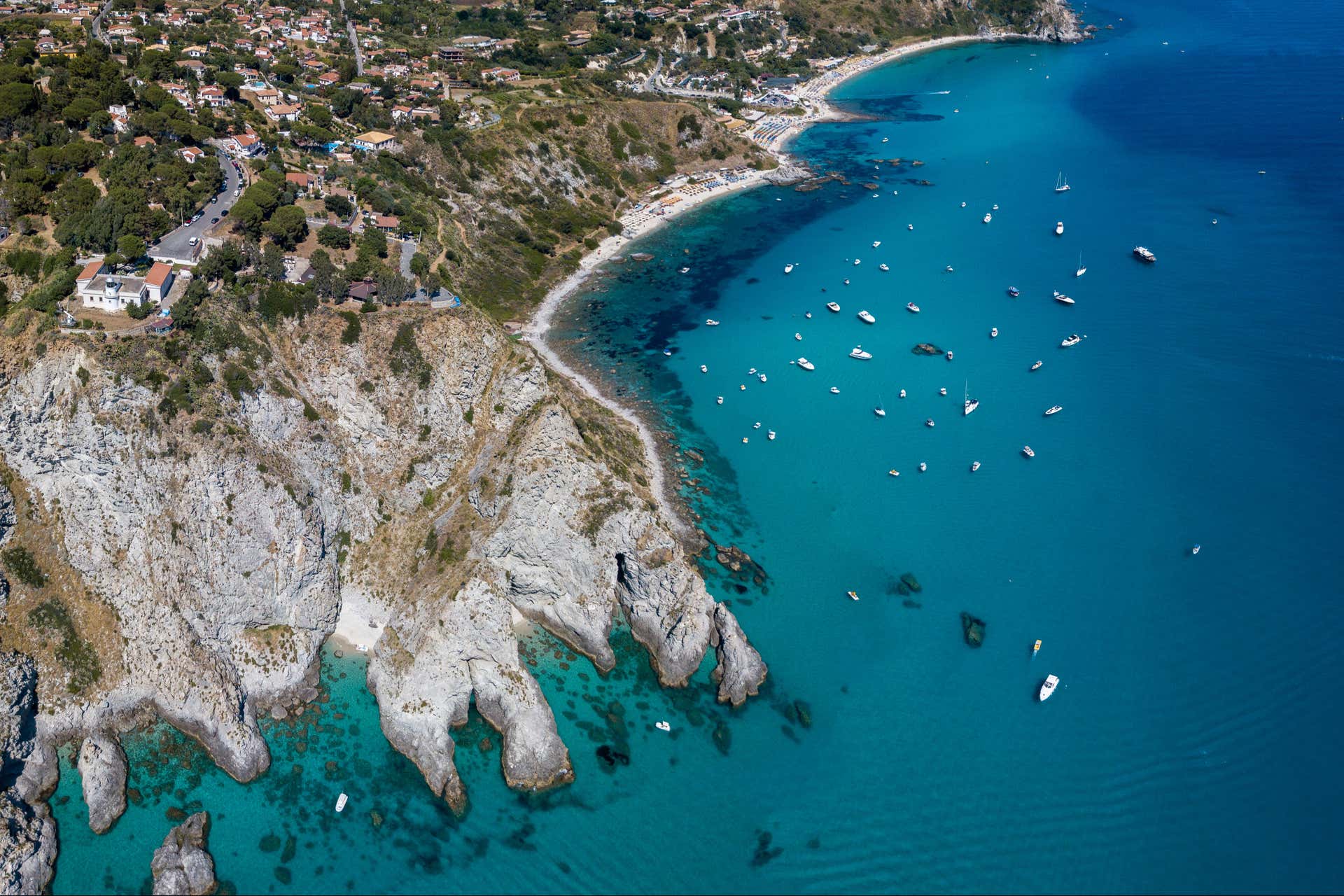 Paseo en velero por la Costa de los Dioses desde Tropea