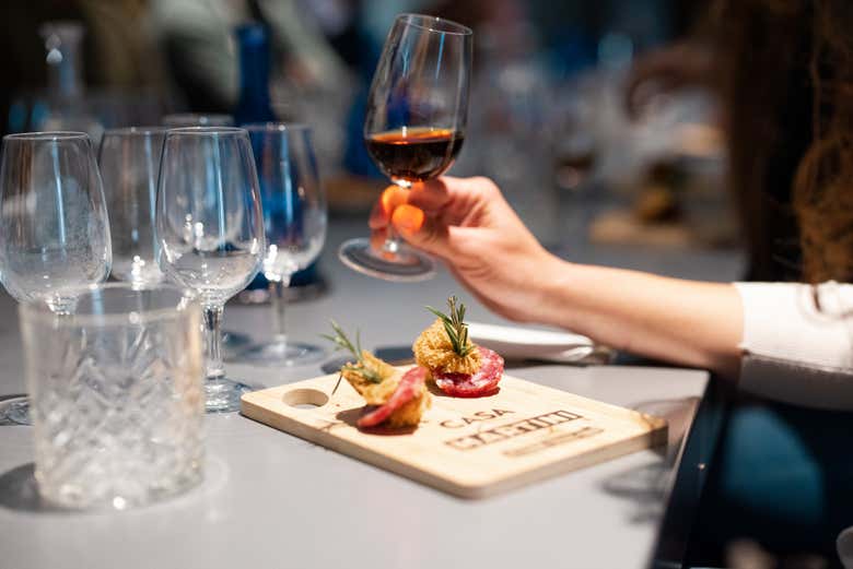 Abbinamenti gastronomici della degustazione