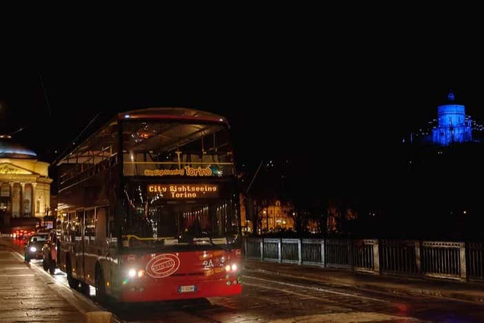 A bordo del autobús navideño por Turín