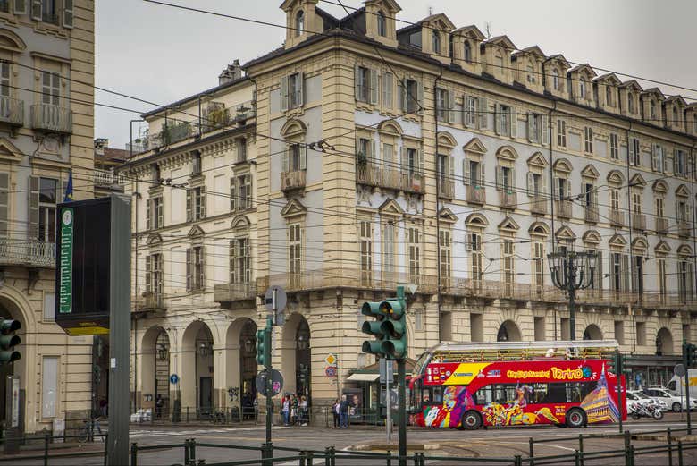 Descubriréis los bellos edificios de Turín