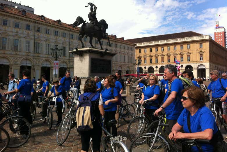Cycling around Turin