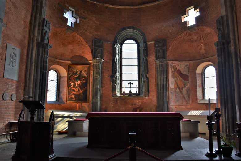 Explore inside the Sacra di San Michele