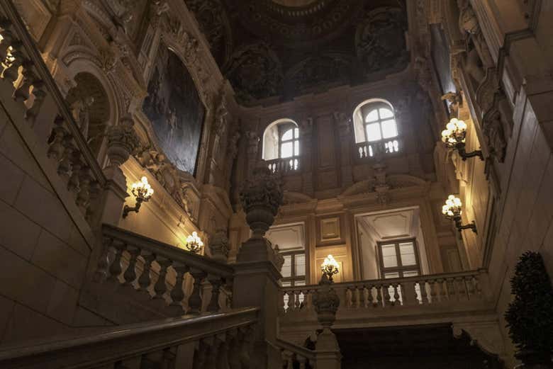 Escadarias do Palácio Real de Turim