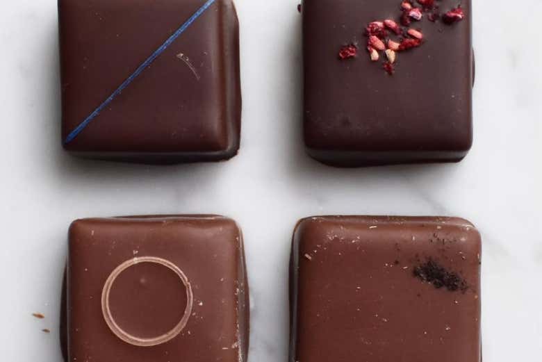 Variedade de bombons