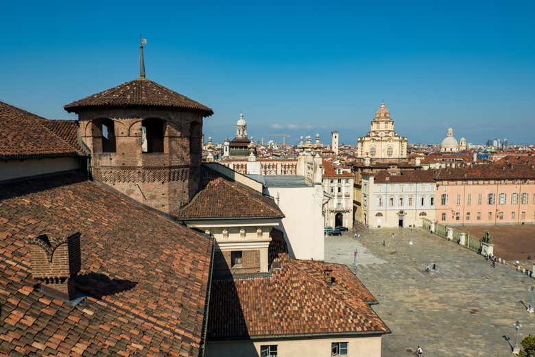 Você terá uma vista privilegiada de Turim
