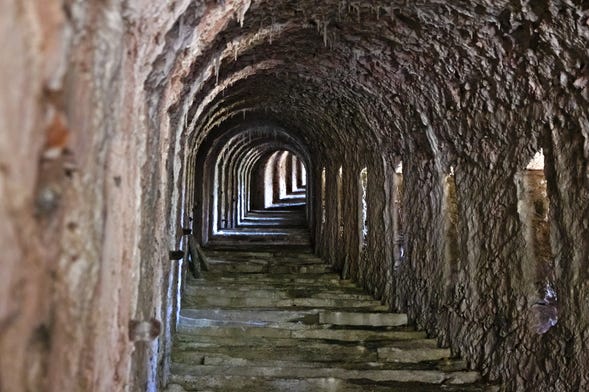 Visite des souterrains de Turin