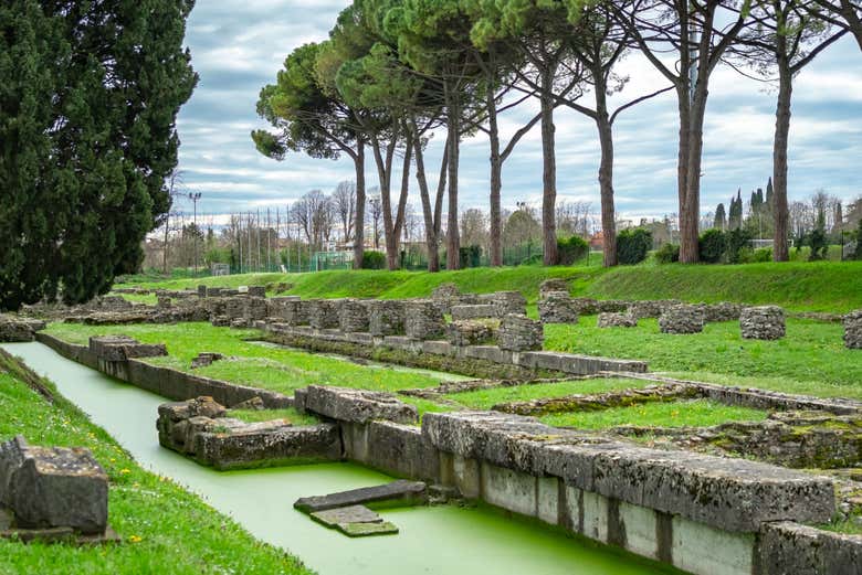 Esplorando il sito archeologico di Aquileia