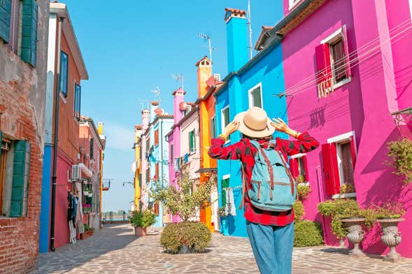 Excursión a Burano, Murano y Torcello por libre