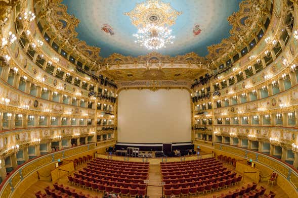 Ingresso para o Teatro La Fenice