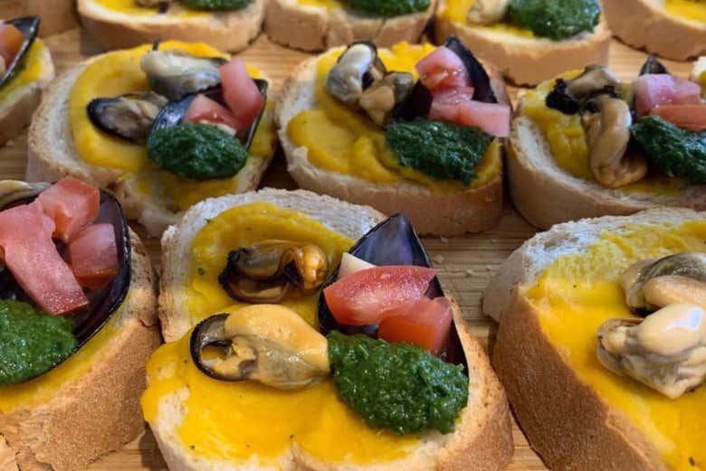 Saboread los tradicionales cicchetti venecianos a bordo