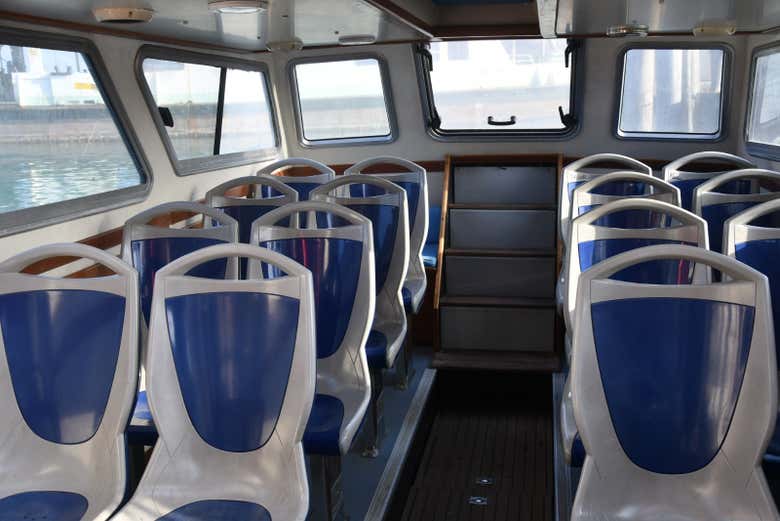 Asientos del barco