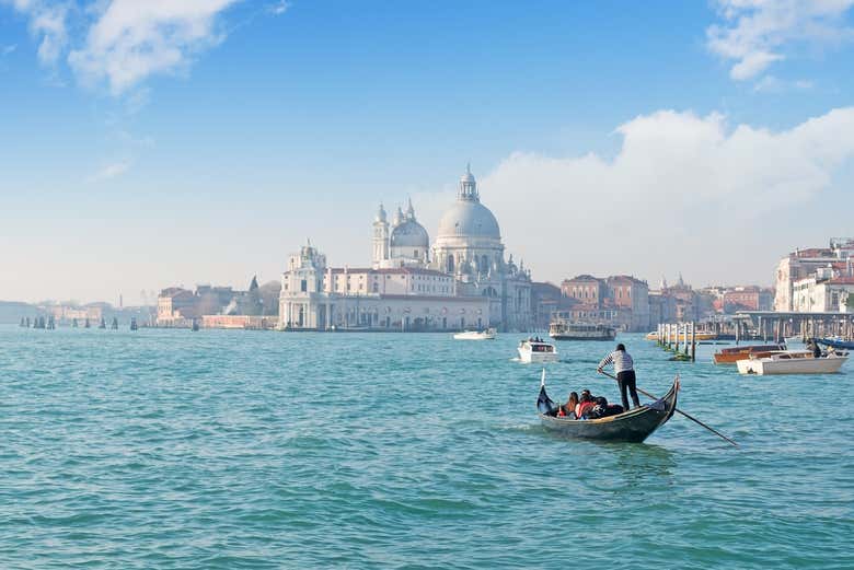 Paseo en góndola veneciana