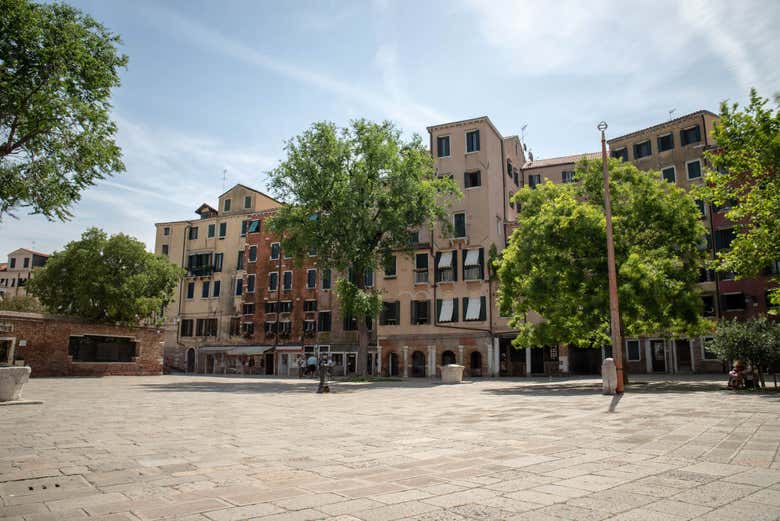 El barrio judío de Venecia