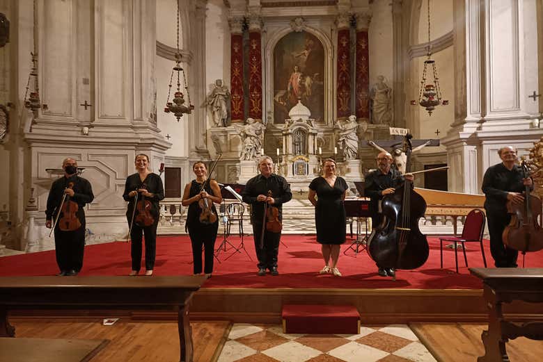 The musicians of I Virtuosi Italiani