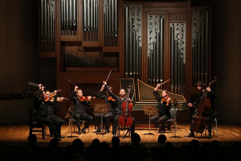 L'orchestre Interpreti Veneziani sur scène