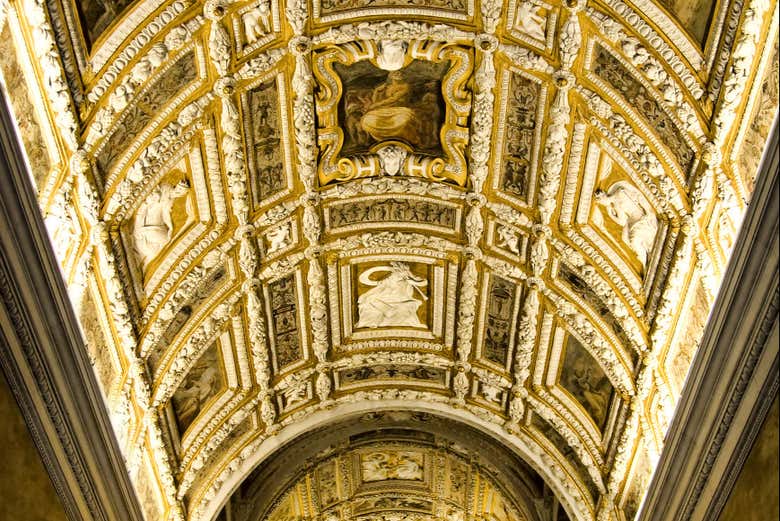 Uma das galerias do Palácio Ducal