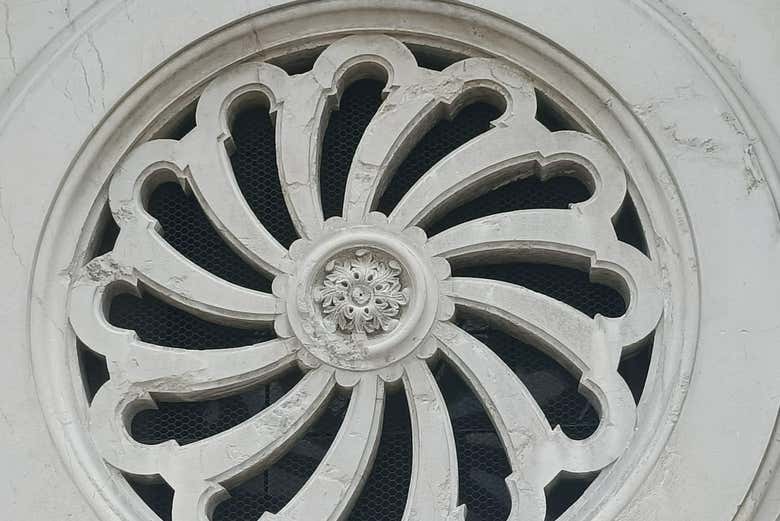Rosetón de la iglesia de la Piedad