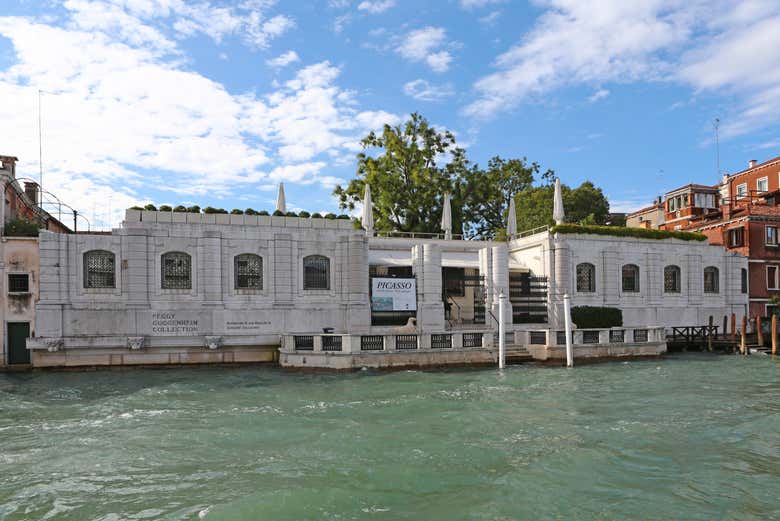 Extérieur du musée de la collection de Peggy Guggenheim