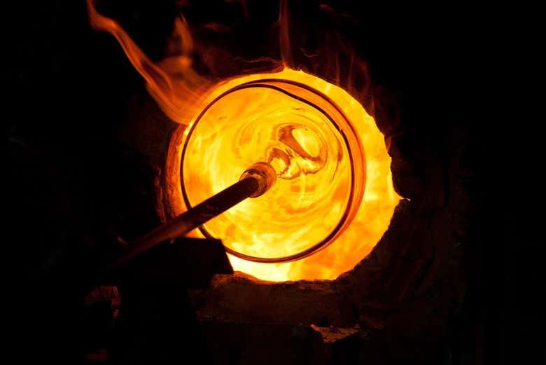 We'll see how glass is made