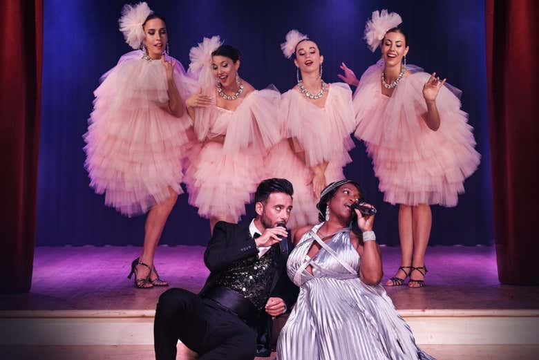 Elenco del espectáculo de Carnaval en Avanspettacolo
