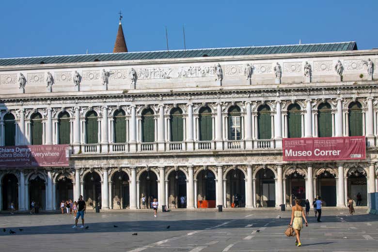 Museu Correr, na praça de São Marcos
