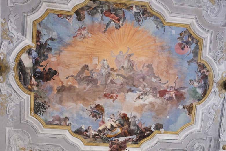 Frescos del palacio Ca' Rezzonico