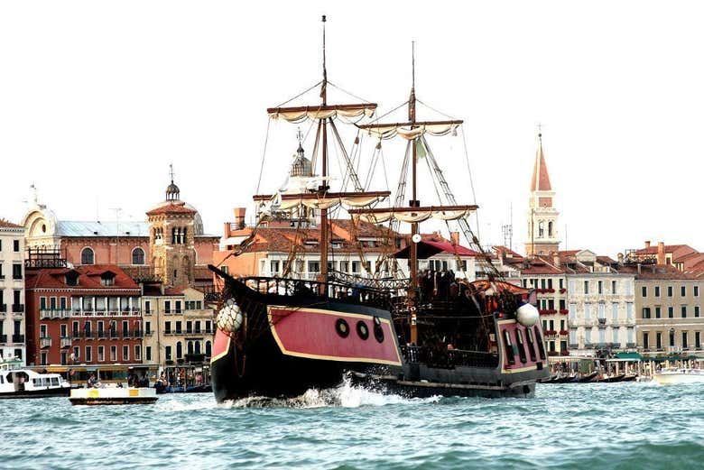 Galeón Veneciano junto a San Marcos