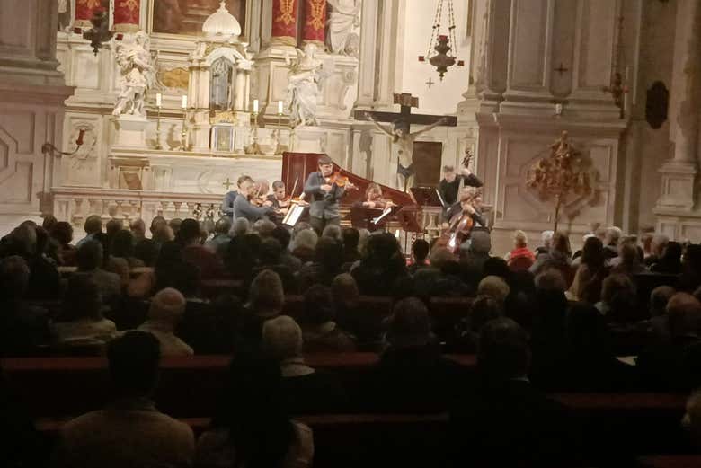 Interpretando Las cuatro estaciones de Vivaldi