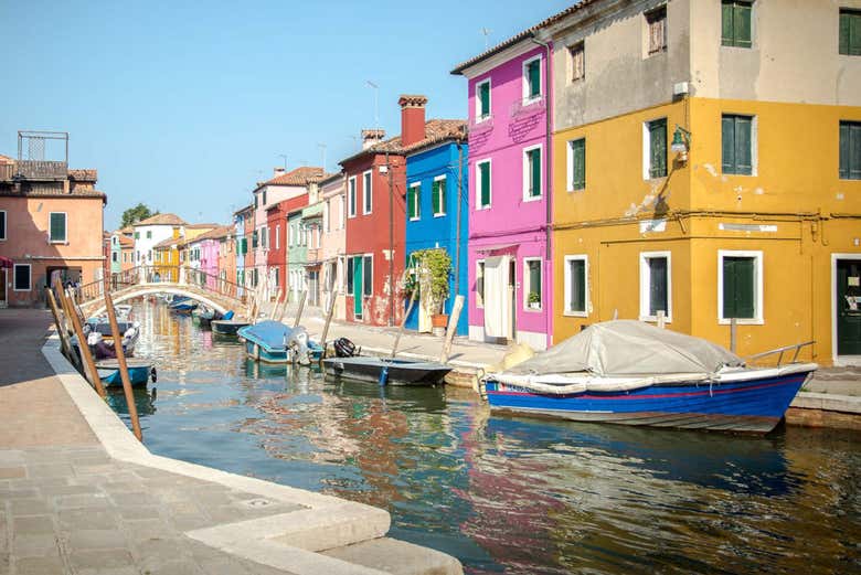 Panoramámica de la isla de Burano