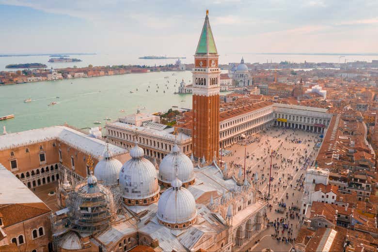Panorámica de la Piazza San Marco