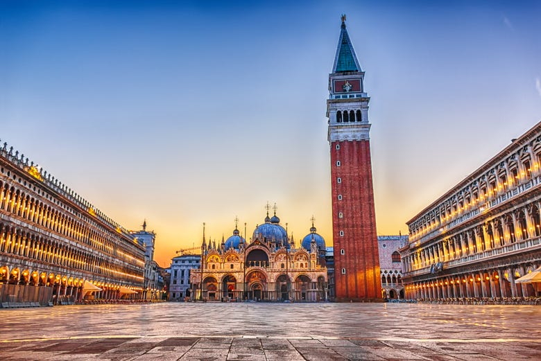Piazza San Marco in the Evening