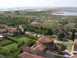Tocello, vue du campanile de la Basilique