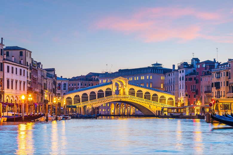 Venecia al atardecer