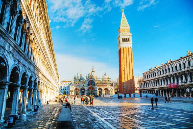 St Mark's Square in Venice